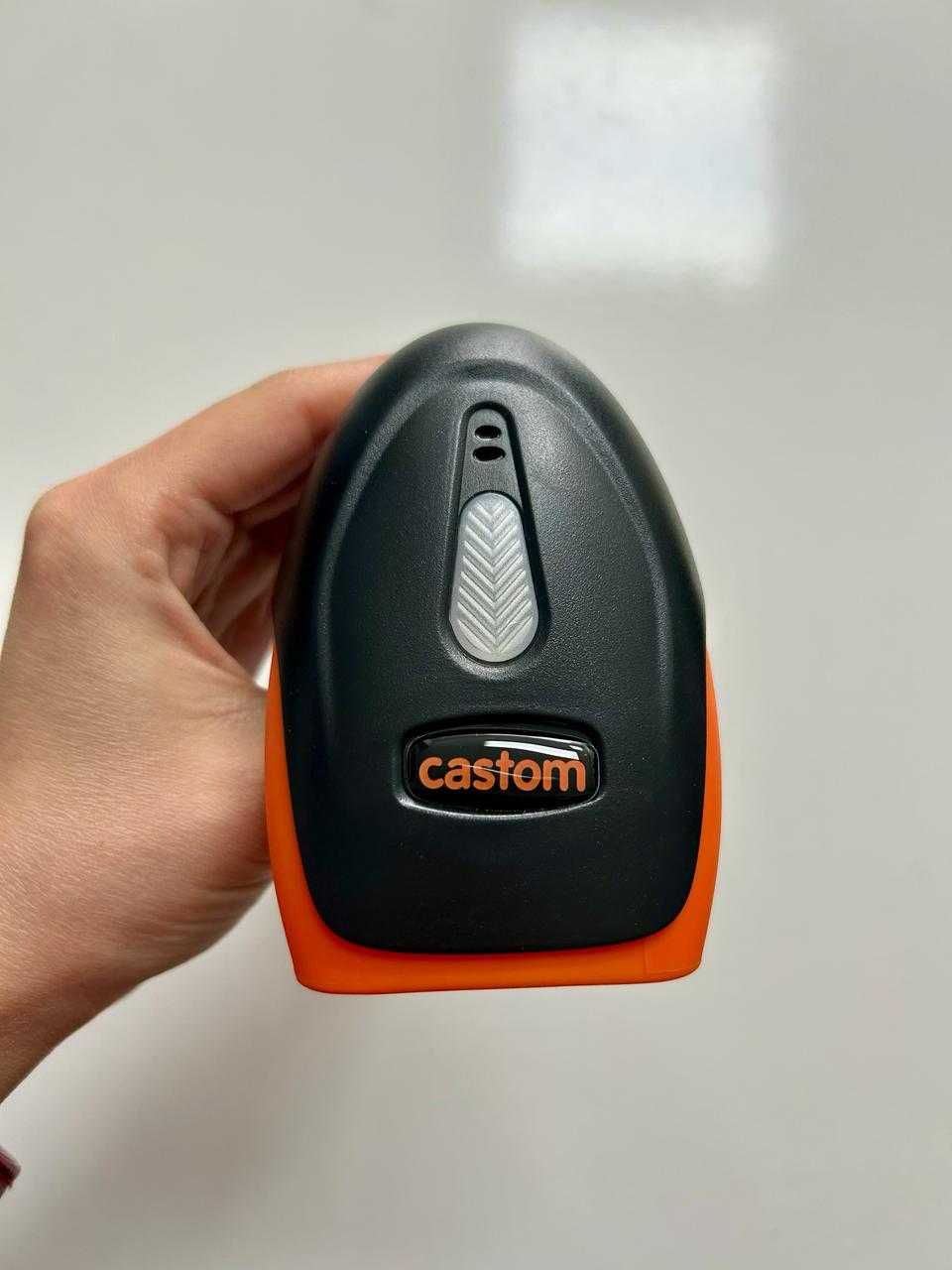 Беспроводной сканер штрих-кода Castom 2D