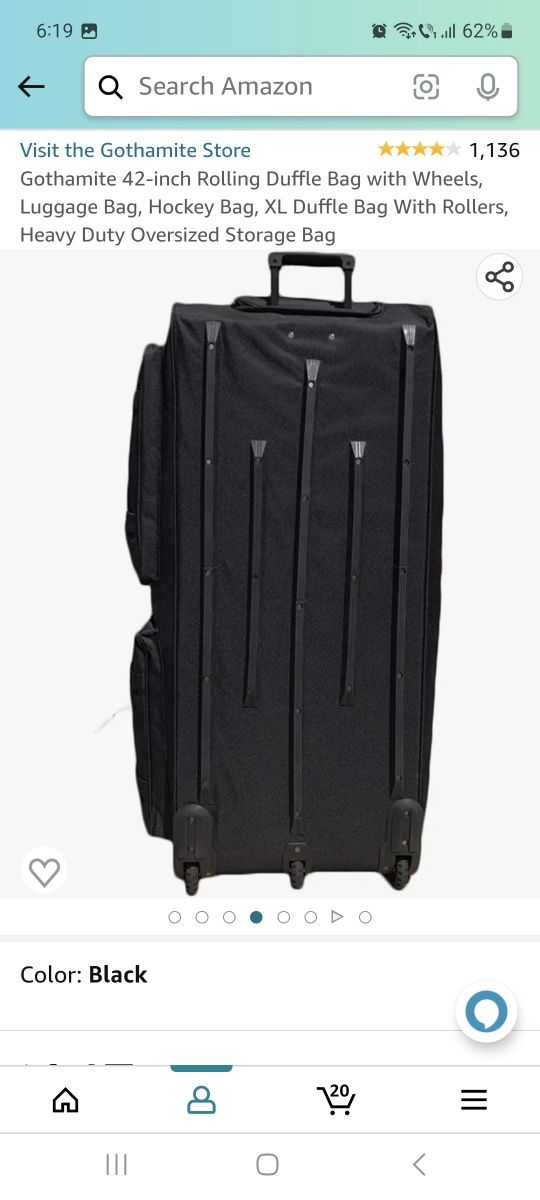 Geanta  mare bagaj cc roti incorporate, cala Gothamite 42-inch Rolling