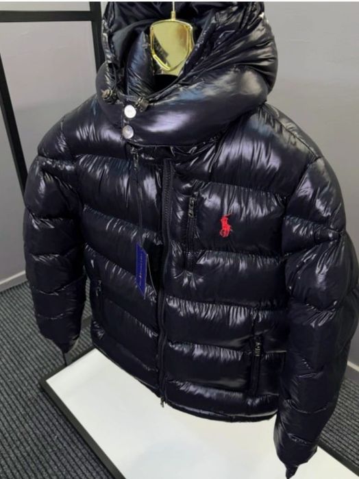 Geaca Polo Ralph The Gorham Glossed umplutura puf calitate premium