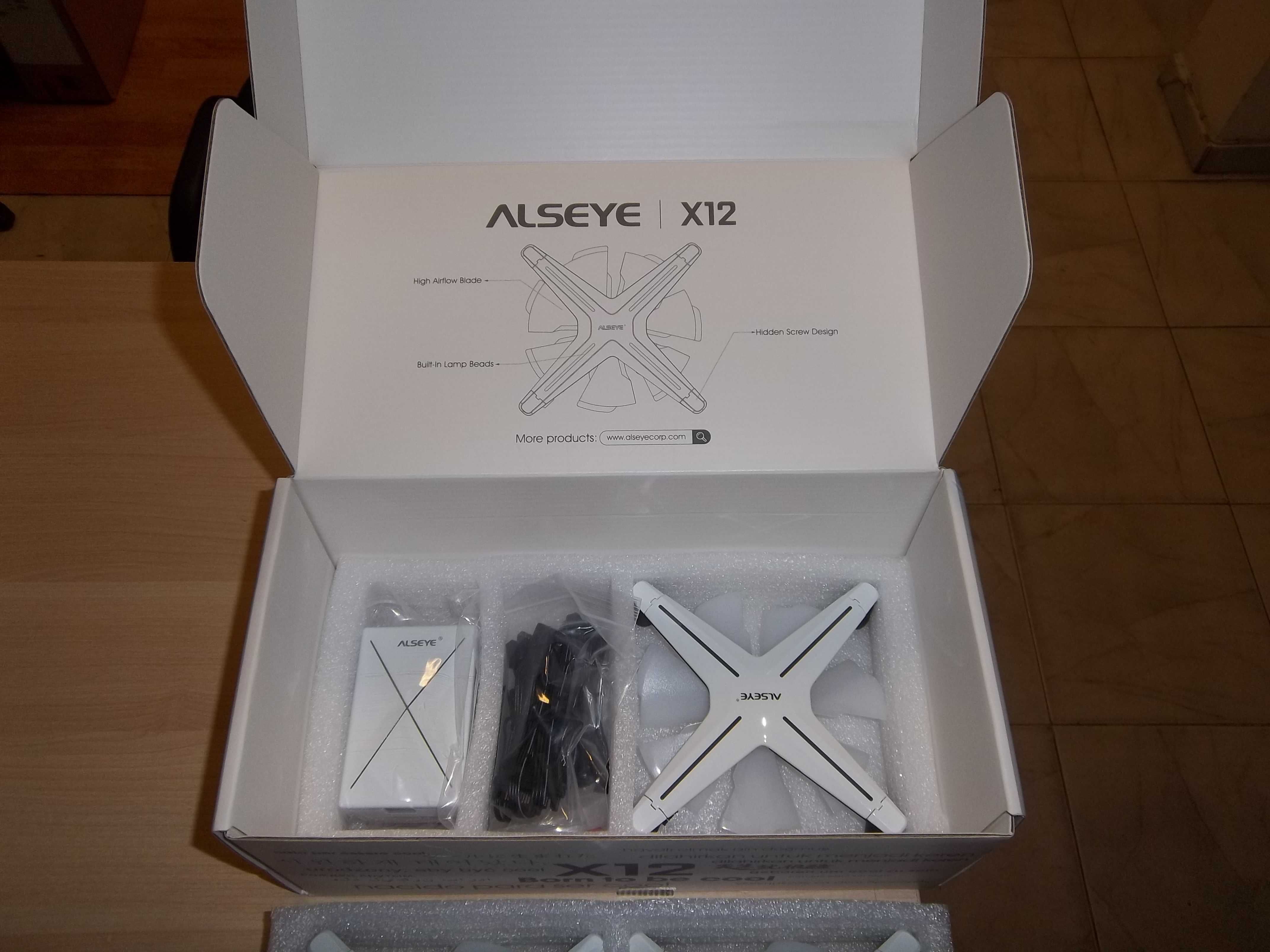 Вентилатори alseye x12-3бр.