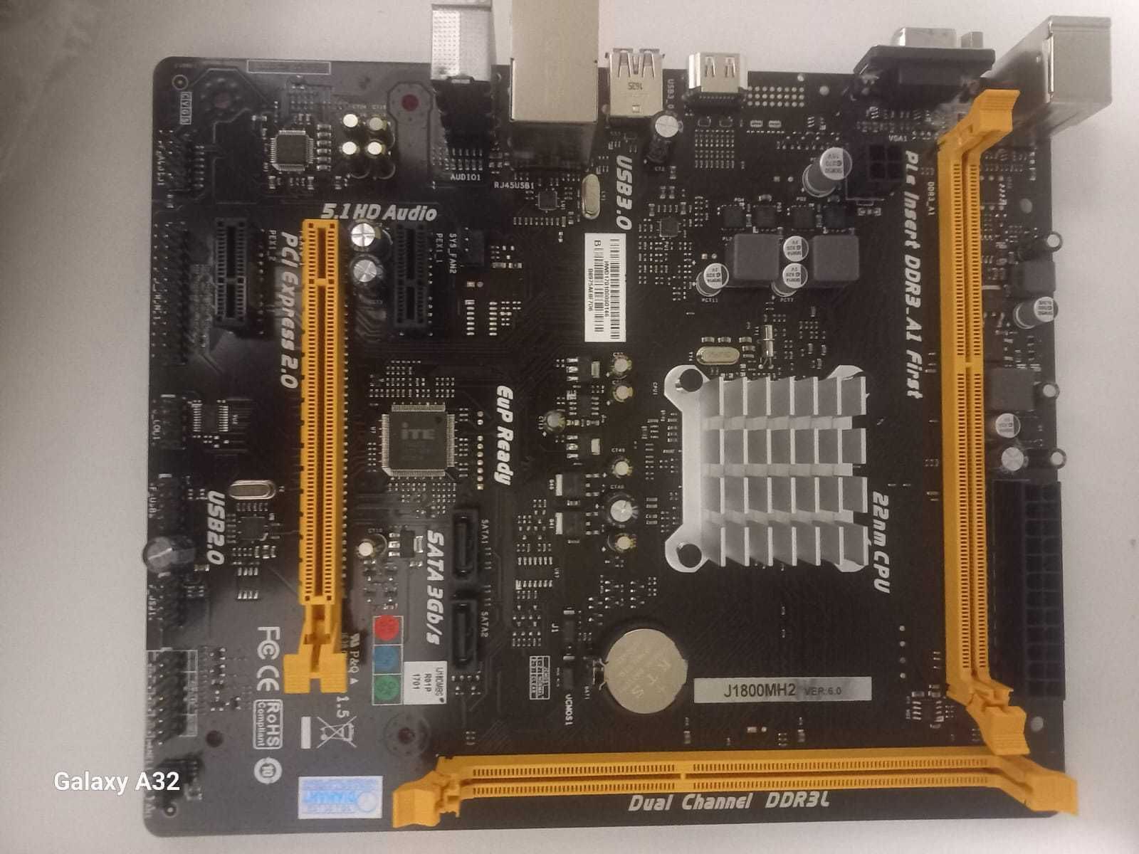 Материнская плата ddr3l dual channel новый 2шт