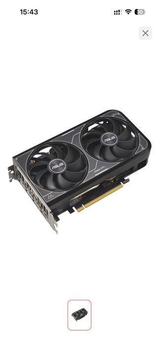 Geforce RTX 4060 asus dual
