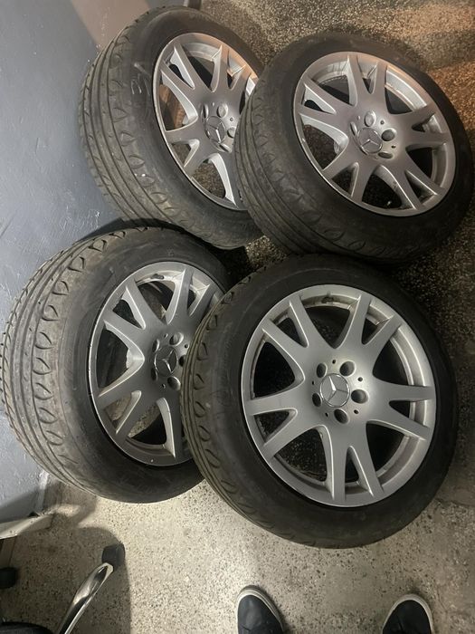 Джанти и гуми 17цола Mercedes