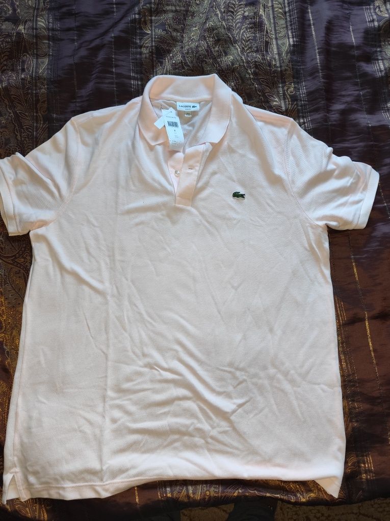 Lacoste - оригинална тениска с яка