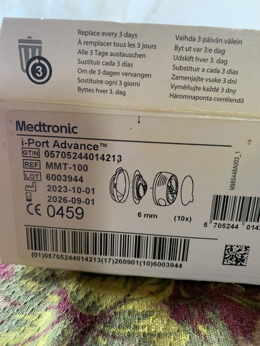 Vand I-port Advance, ace pen, teste glucomentru