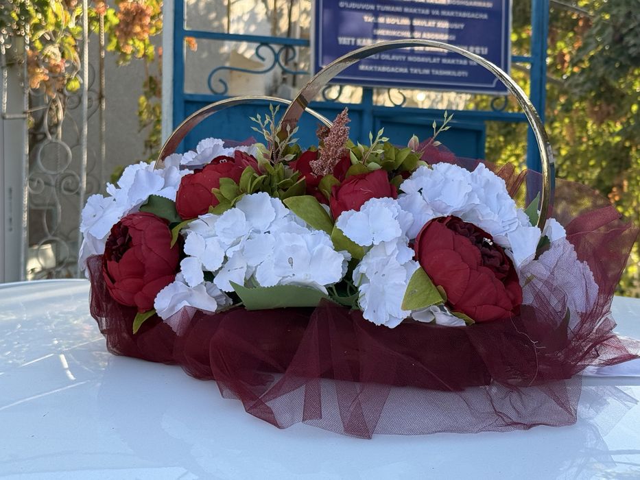 Свадебные кольца на авто