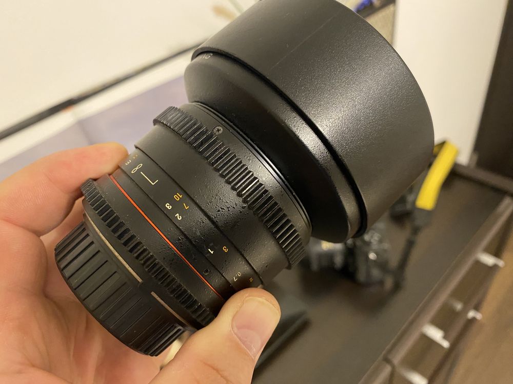 Obiectiv Samyang 14mm f2.8 pentru Nikon