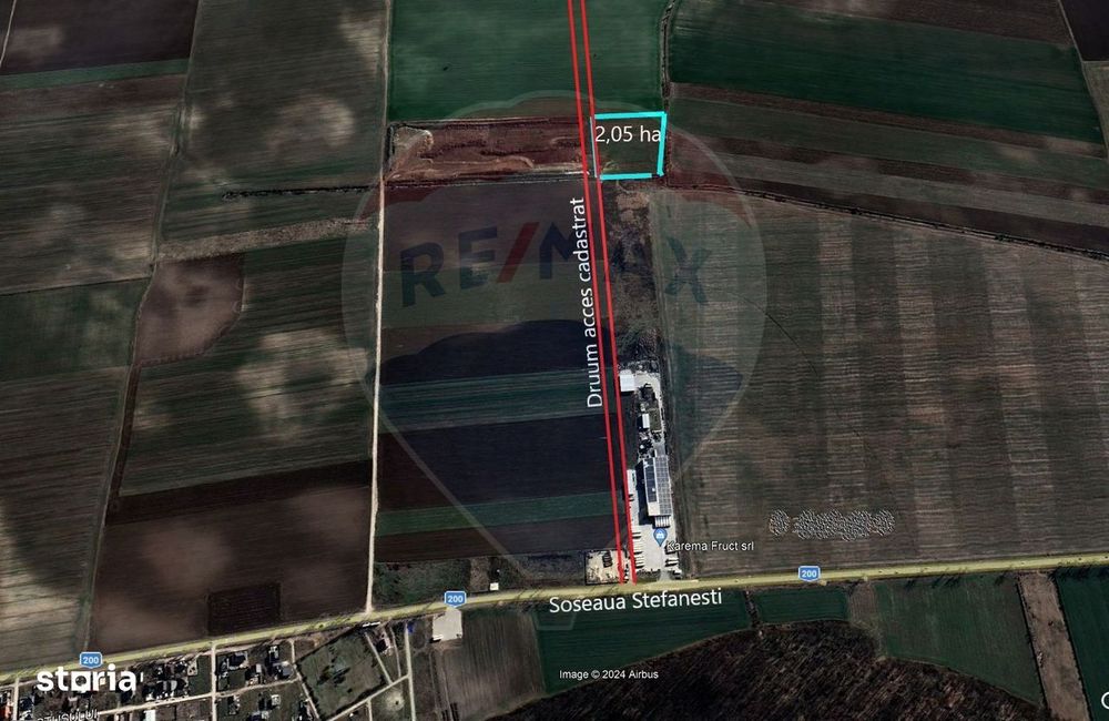 Teren 20,591mp Afumati / Soseaua Stefanesti