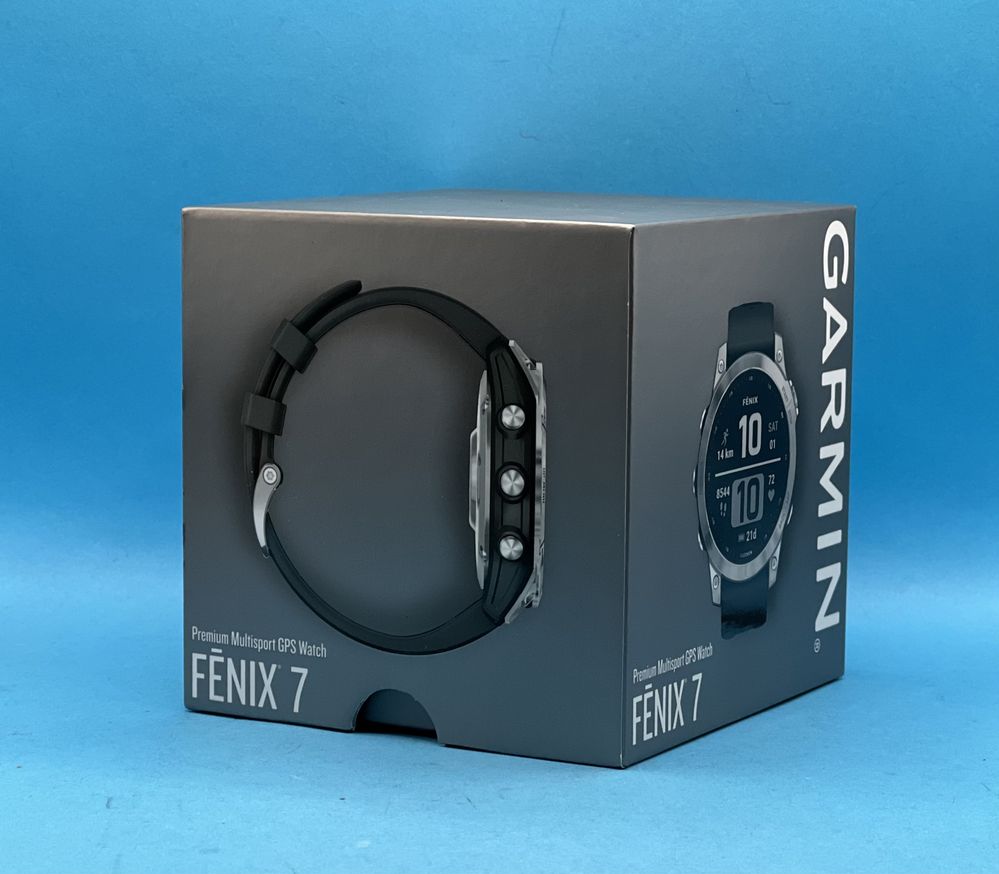 НОВ!!! Часовник GARMIN FENIX 7 Silver/Graphite