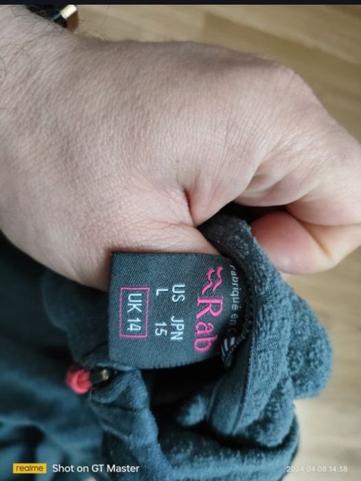 Hanorac de munte Rab dama,mărime L