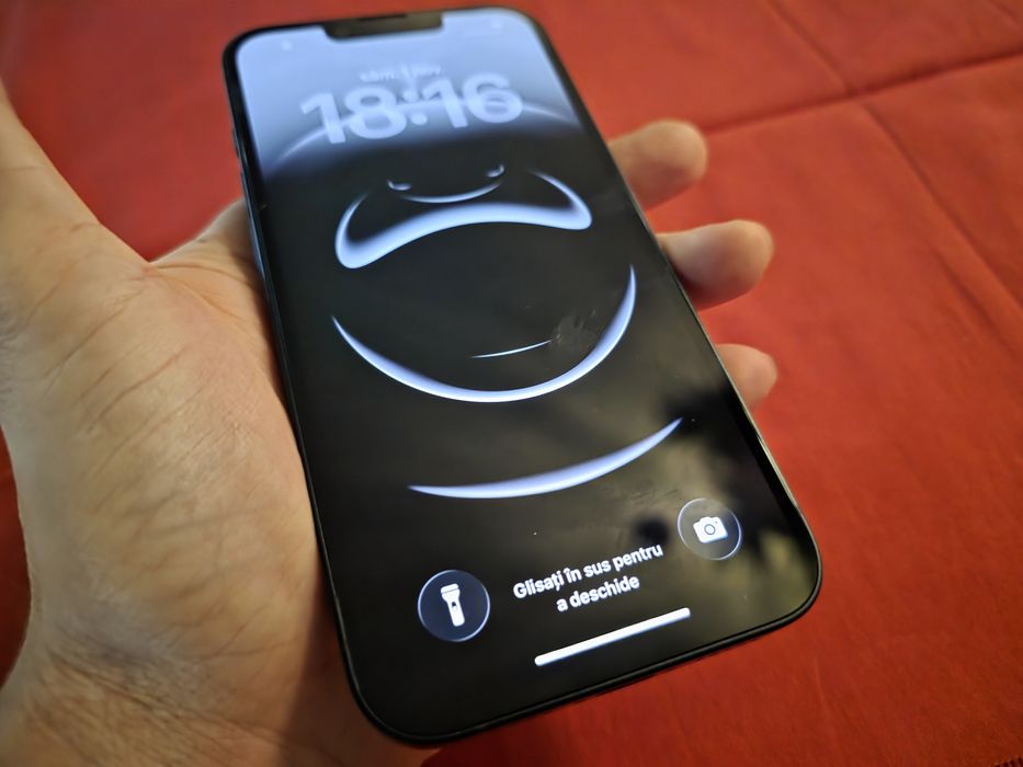 -Iphone 16E, Nou, Black Titanium, 128Gb, 8Ram, bat: 100%- 9 cicluri in