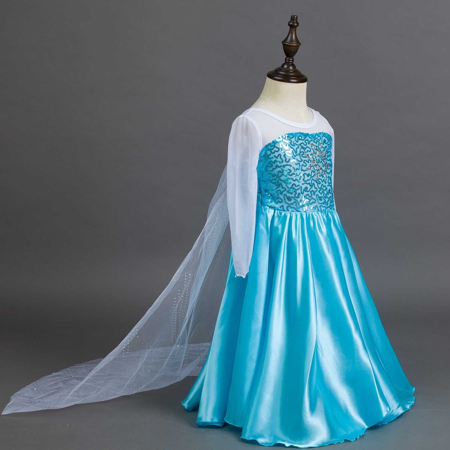 Rochie rochita Elsa Frozen NOUA 3,4 ani