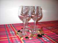 Set 6 pahare vin din cristal Bohemia