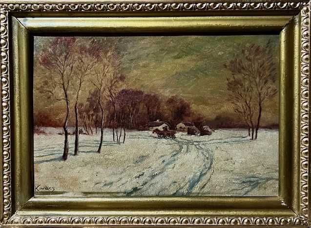 Școală maghiară - Foarte f VECHI, semn KKovacs