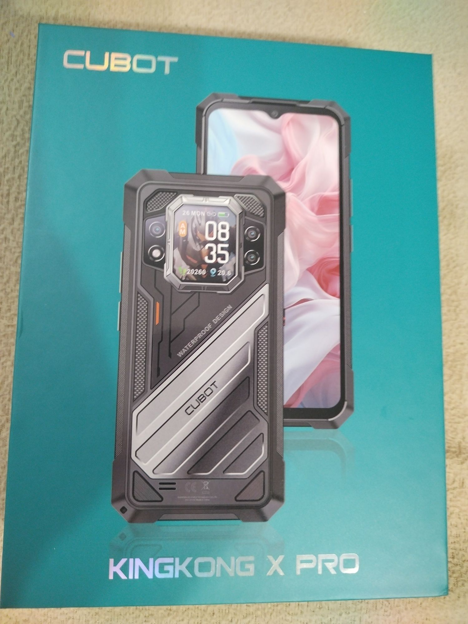 Cubot KingKong X Pro 5G 24GB RAM 256GB ROM с IP68 защита с гаранция