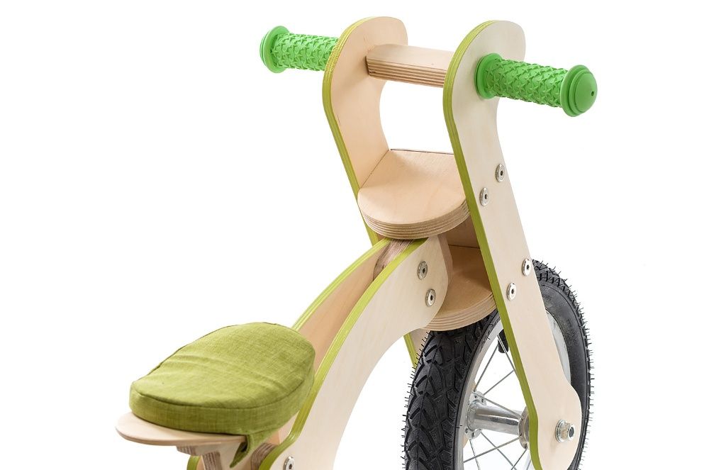 Ново българско дървено детско колело за баланс