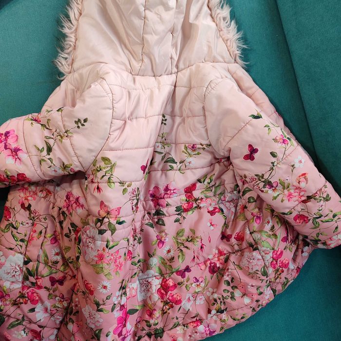 Зимно яке за момиченце 104-110 , 5 - 6 годишно момиче