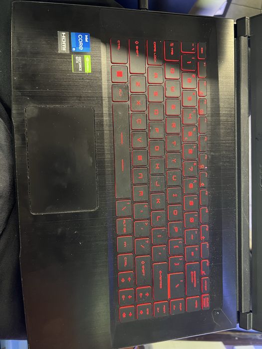 Msi gaming i5 11th 16gb ram geforce 1650 ssd 500gb amanet lazar 40187