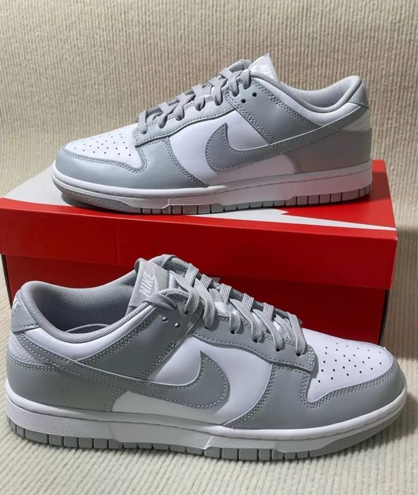 Adidasi Nike Air Dunk Grey Fog Low - Black Friday