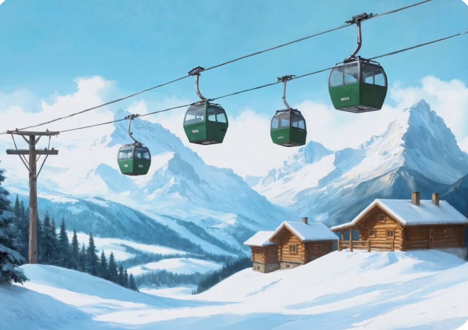 Фотофон зимний, детский