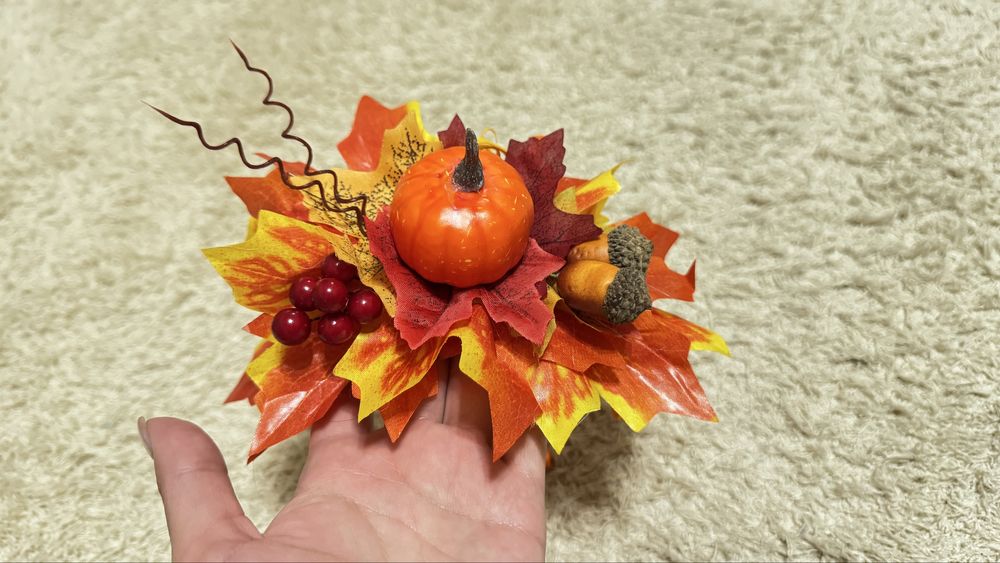 Осенние ободки для утренника и фотосессии