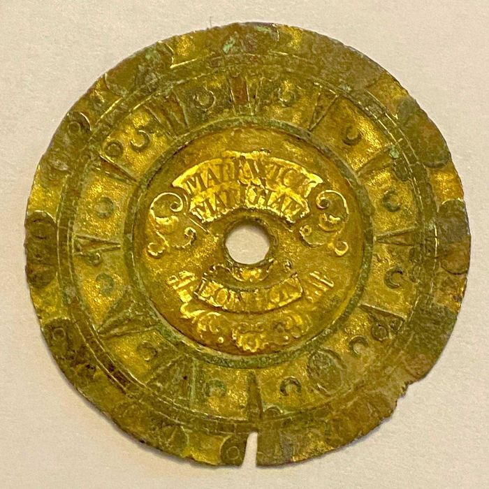 Cadran aurit ceas de buzunar Markwick Markham pt. piața otomană, 1731