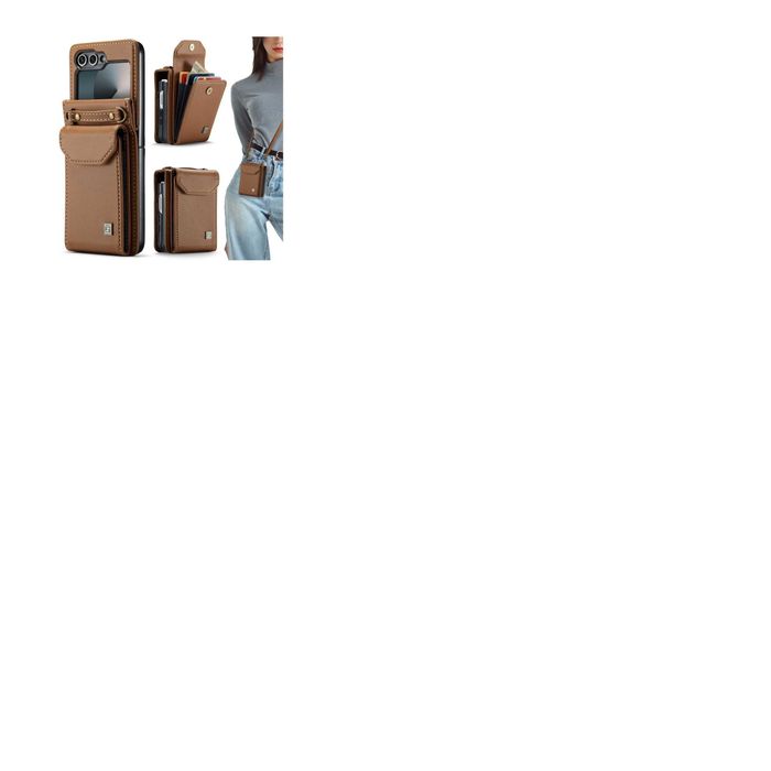 Husa premium lux gentuta portofel SAMSUNG Galaxy Z Flip7 Flip6 Flip 5