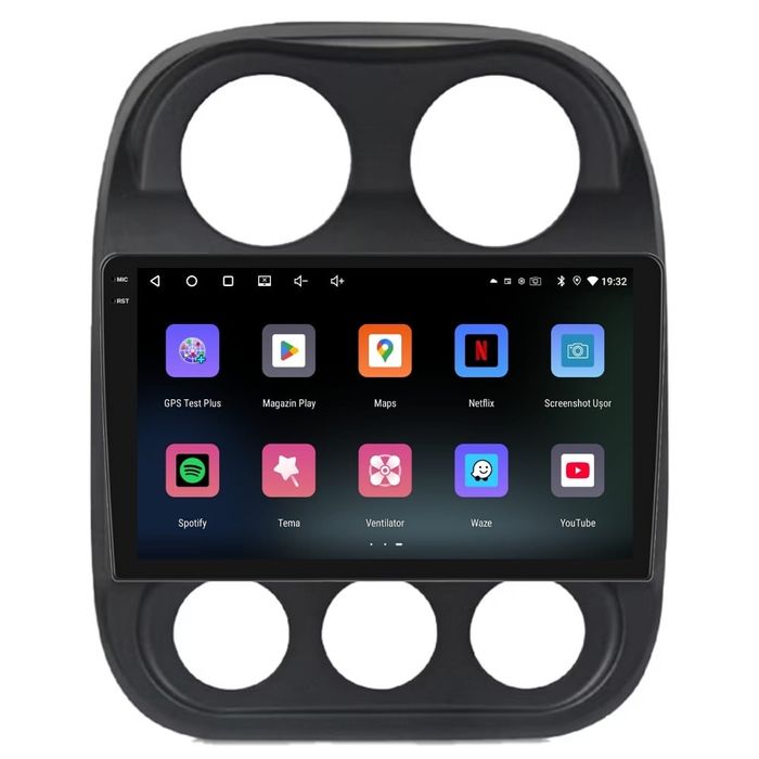 Navigatie Android 14 Jeep Compass Carplay Android Auto Camera