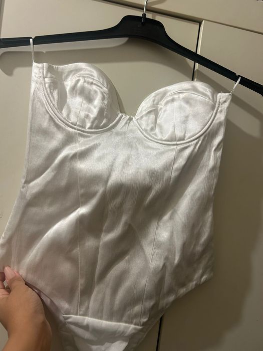 Body zara alb noi cu eticheta