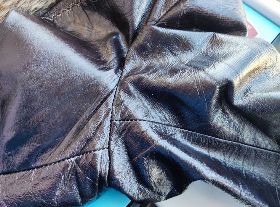 Яке от естествена кожа и естествен косъм