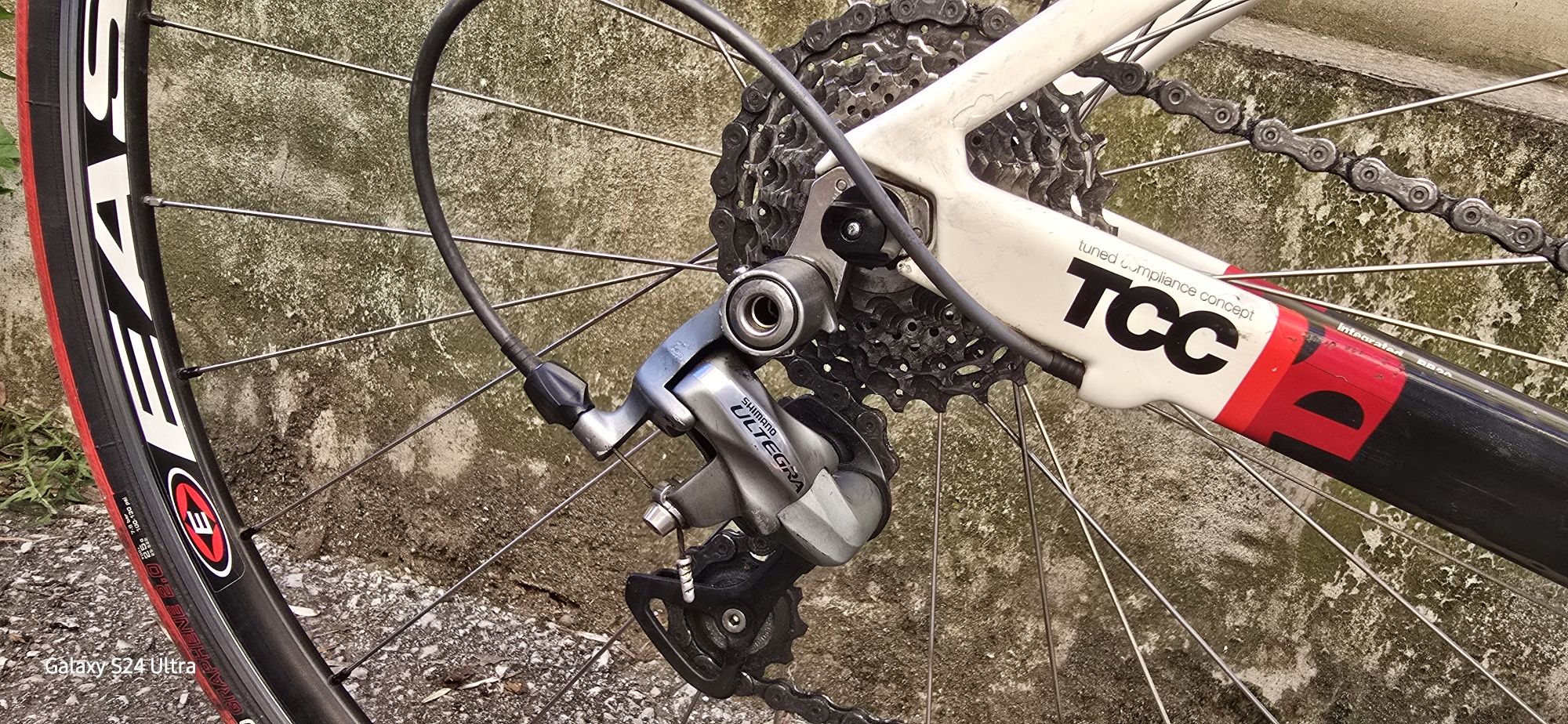 BMC race machine rm01 Шосеен карбонов велосипед 56 размер