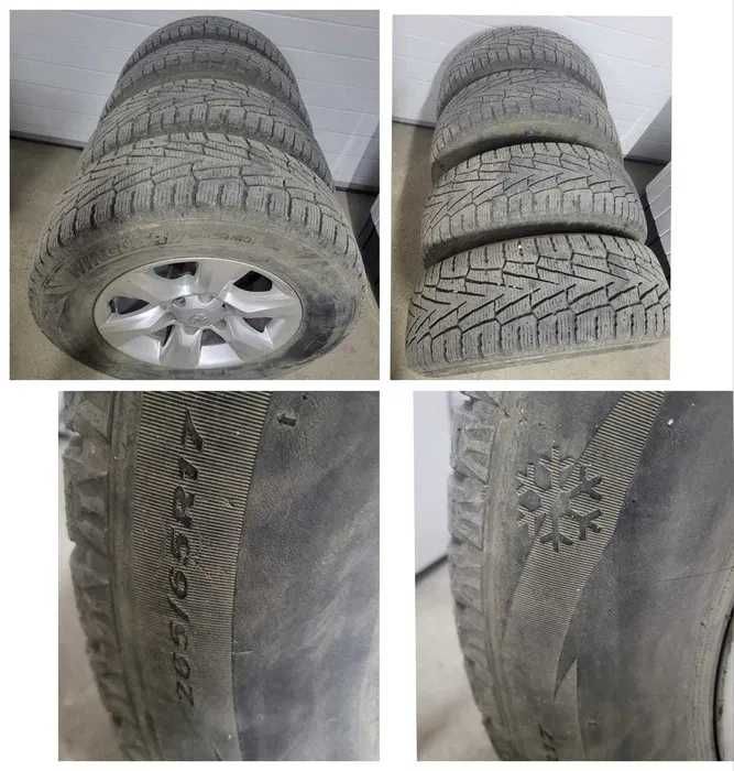 Шины с ДИСКАМИ Зимние Всесезонные М+S фирма NEXEN разм в описании