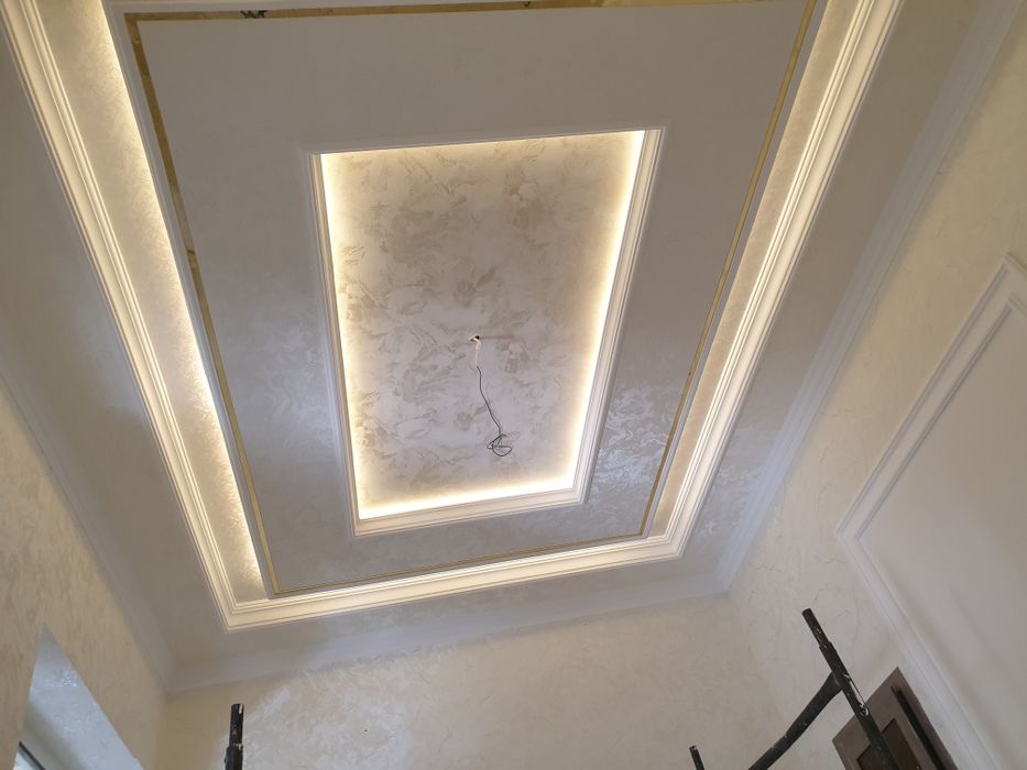 Евро ремонт маларка гипсо картон в любом сложности