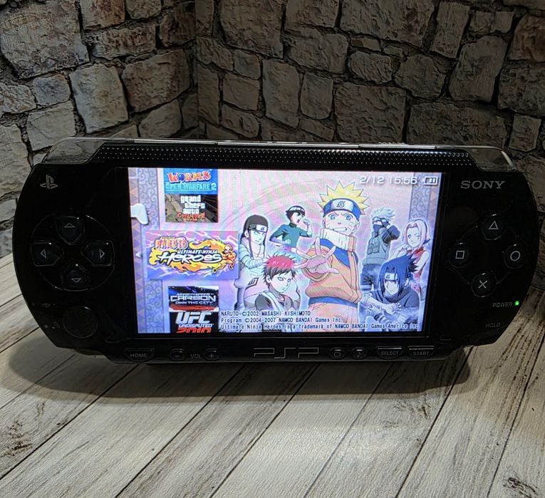 Легендарная PSP-1000 фатка прошитая