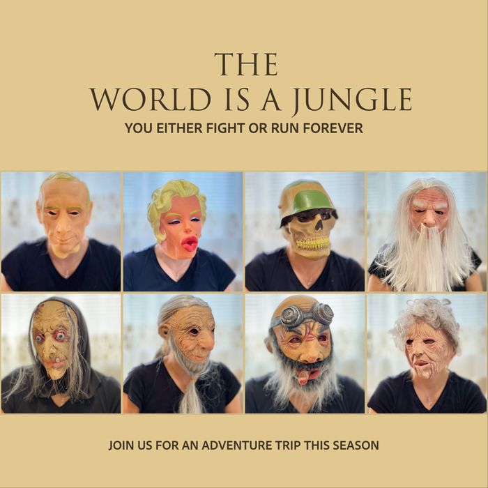 Кукерски маски-гумени-силиконови