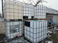 Bazin ,rezervor ,IBC , Cub 1000 de litri , Tuburi fântâne fose