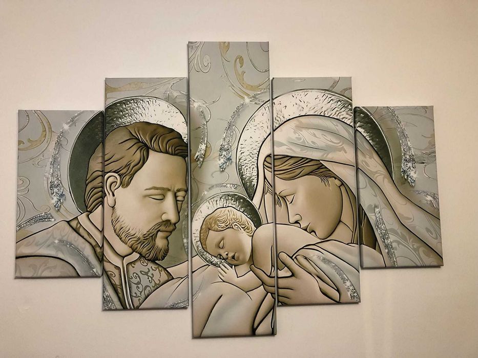 Tablou Multicanvas 5 piese Sfanta Familie