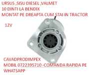 Electromotor nou tractor Ursus ,Valmet,Sisu diesel 10dinti bendix