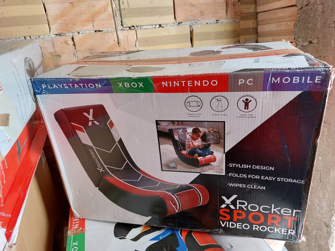 Сгаваем геймърски стол X Rocker Video Rocker Gaming Chair