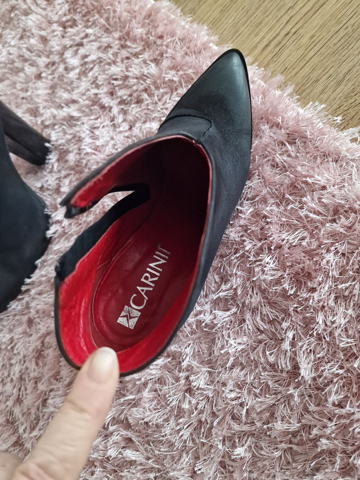 Botine Carini piele naturală