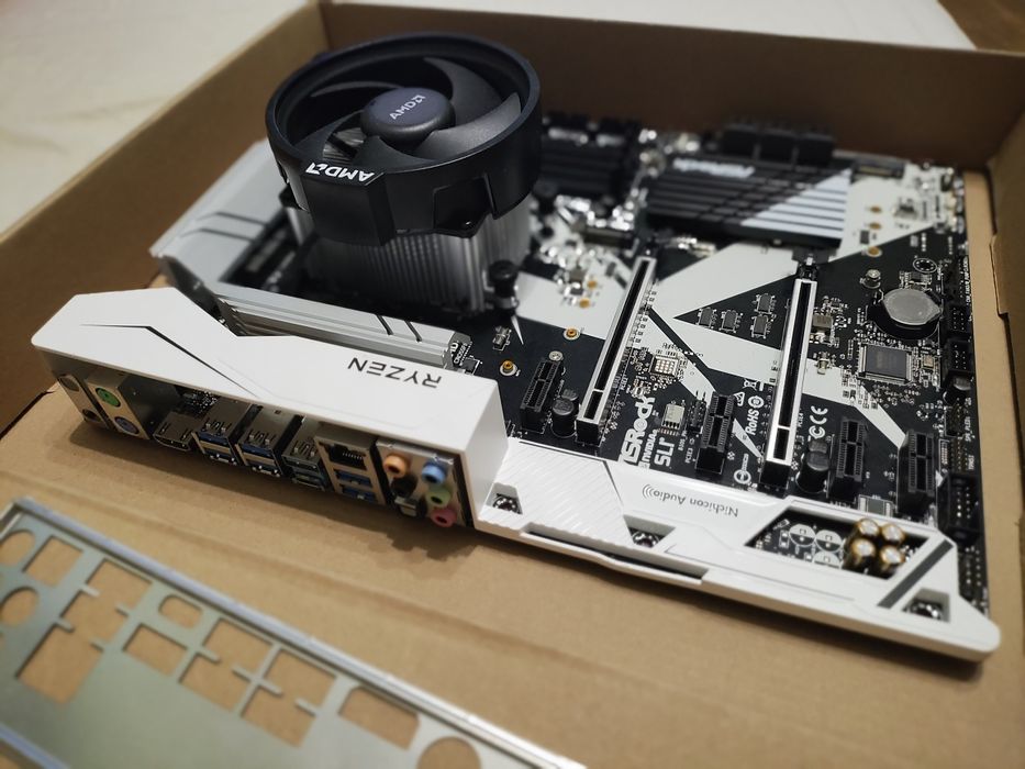 Геймърски комплект AM4 дъно с AMD Ryzen 5 3600XT