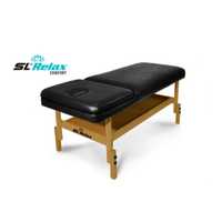 Массажный стол стационарный Comfort SLR-4 (черный)