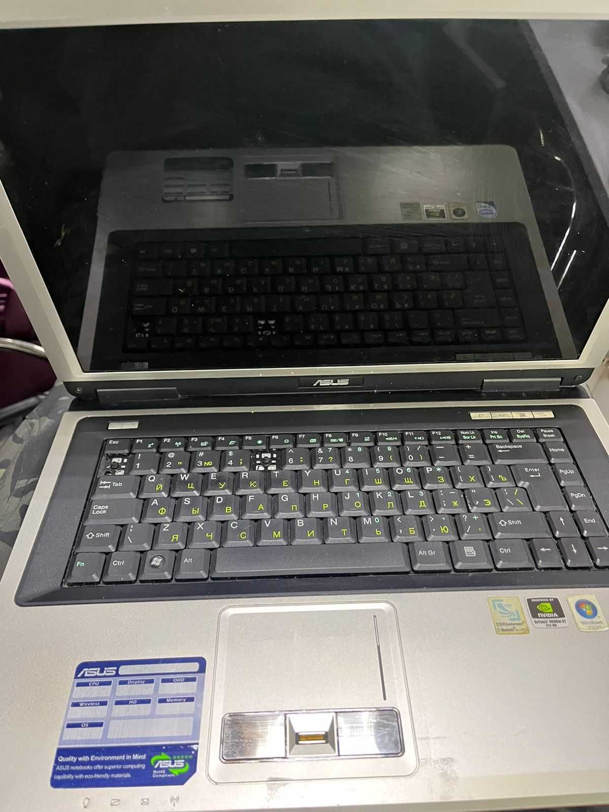 Ноутбук ASUS C90S корпус-плата