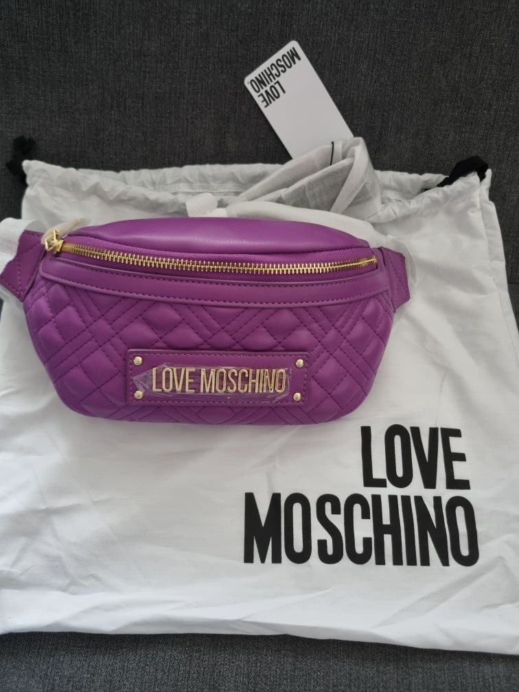 Borseta Love Moschino Roz si Mov