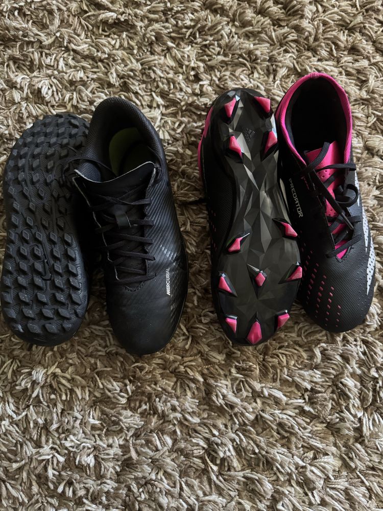 Vand ghete fotbal si Nike Jordan