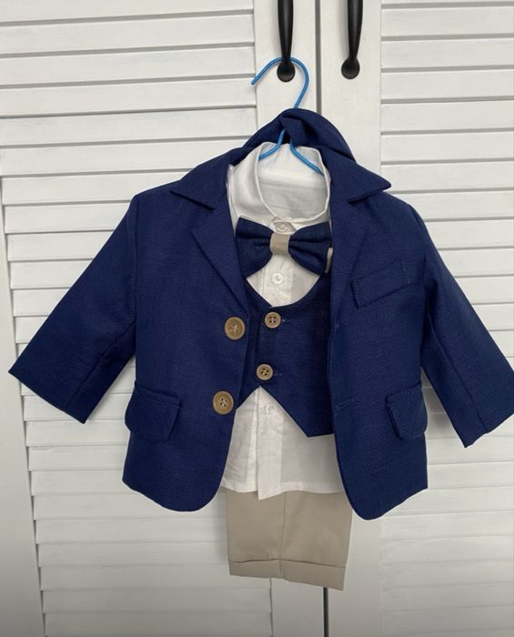 2 Costumase botez marimea 74