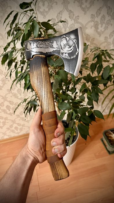 Топор ручной работы именной