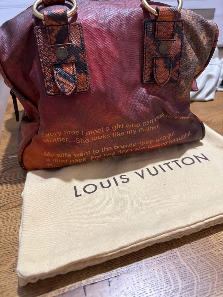 Geanta Louis Vuiton Monogram Jokes ORIGINALA