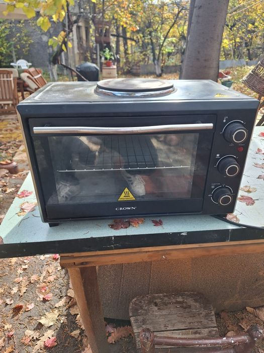 Печка Crown с един котлон