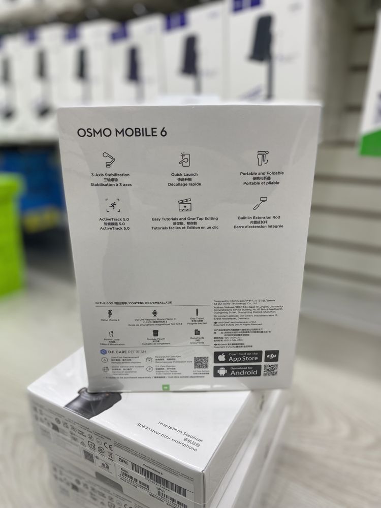 DJI Osmo Mobile 6 smartfonlar uchun stabilizator / DJI Osmo Mobile 6 —